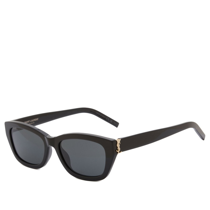 Photo: Saint Laurent Sunglasses Saint Laurent SL M153 Sunglasses in Black 