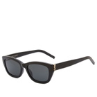 Saint Laurent Sunglasses Saint Laurent SL M153 Sunglasses in Black 