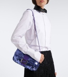 Fendi Baguette® 26424 Small sequined shoulder bag