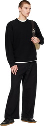 Studio Nicholson Black Moray Knit Sweater