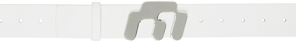 Miaou White Vita Belt