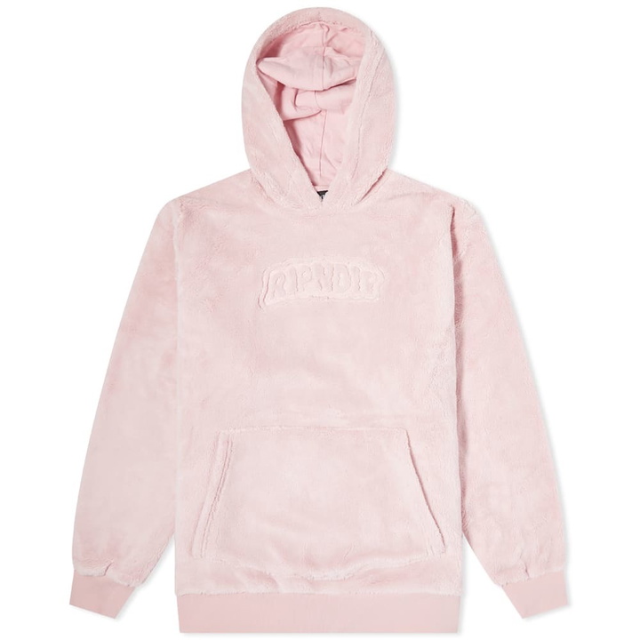 Photo: RIPNDIP Front Logo Sherpa Pull Over Hoody