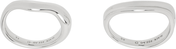 Photo: Maria Black Silver Vayu Ring Set