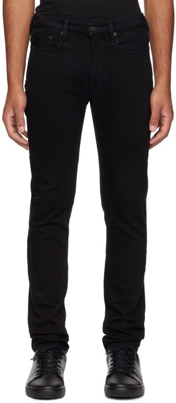 Photo: PS by Paul Smith Black Slim-Fit Jeans