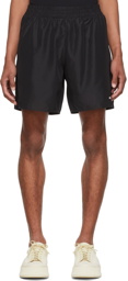 Jil Sander Black Polyester Shorts