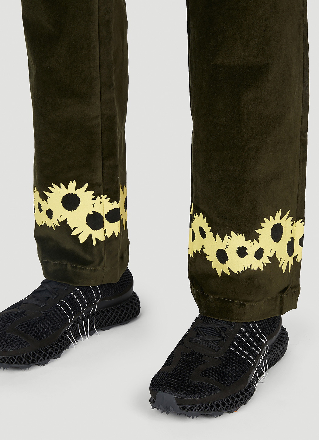 Saintwoods Flower Trim Pants