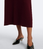 Jardin des Orangers Embellished wool and cashmere sweater dress