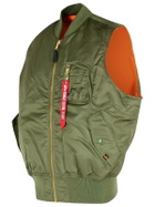 Alpha Industries Green Nylon Vest