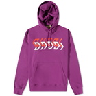 Gucci Men's Rock Logo Popover Hoody in Purple