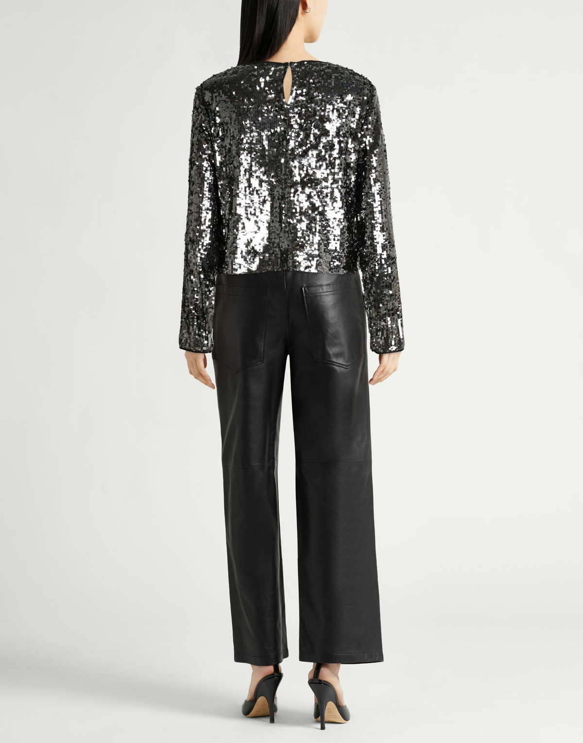 Jucca Womens Top in Silver