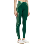 Casablanca Green Seamless Leggings