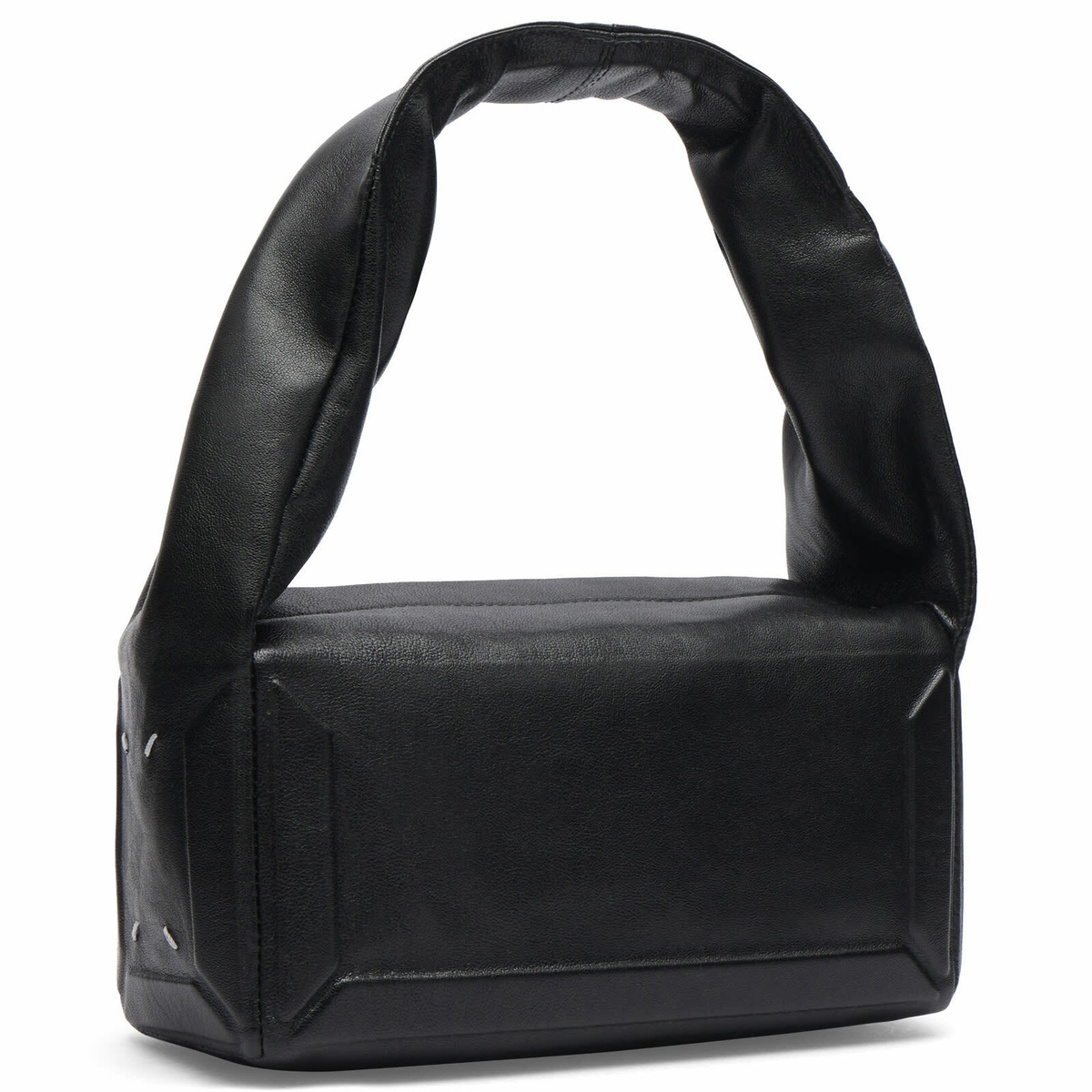 Maison Margiela Women's Box Bag East West Small Bag in Black 