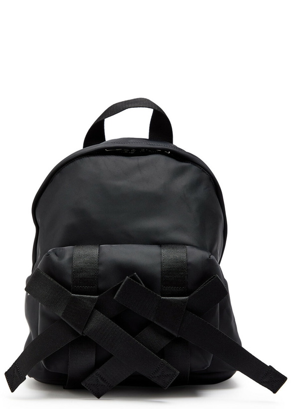 Photo: Simone Rocha Bow Nylon Backpack - Black - One Size