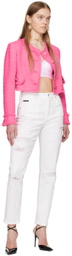 Dolce&Gabbana White Corset Top