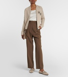 Max Mara Armanda wool and cashmere cardigan