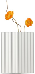 Vitra Silver Medium Nuage Vase