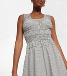 Proenza Schouler - White Label gingham poplin midi dress