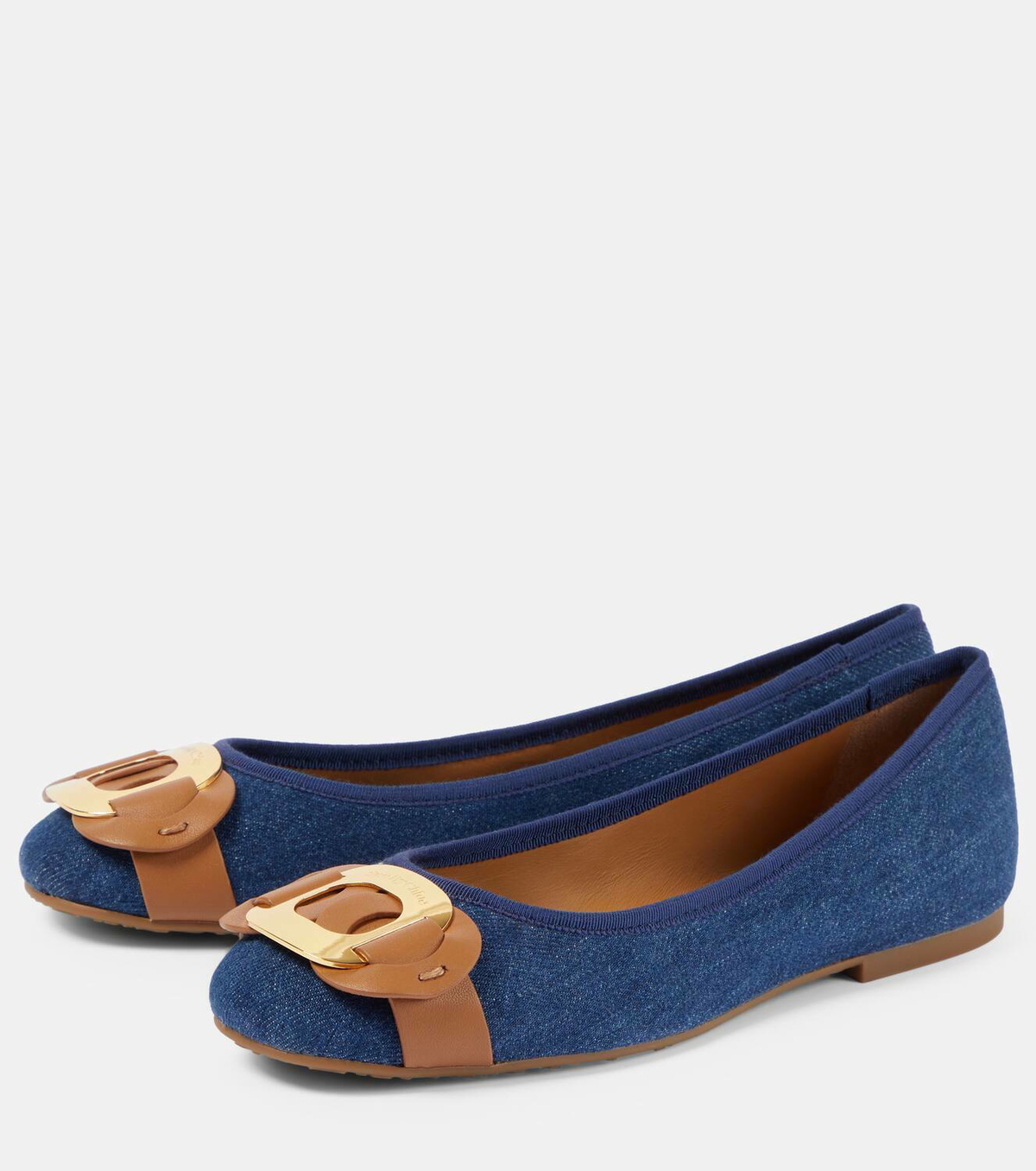 See By Chloé Chany denim ballet flats