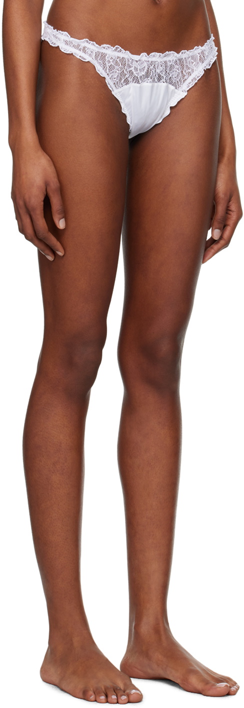 Le Petit Trou White Mariage Briefs