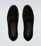 Manolo Blahnik Ellis suede loafers