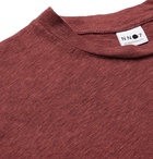 NN07 - Dylan Slub Linen T-Shirt - Red