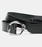 Alexander McQueen Molten leather belt