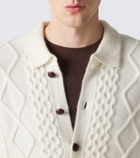 Arch4 Mr Columbia cable-knit cashmere cardigan