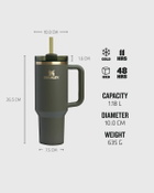 Stanley The Quencher H2.O FlowState™ Tumbler 40 oz Grey Mens Outdoor Equipment/Kitchen- & Tableware
