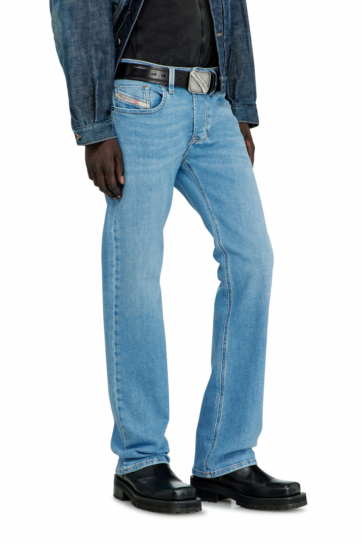 Diesel Regular Jeans Low Waist 1985 Larkee - Jeans Mens in Blue