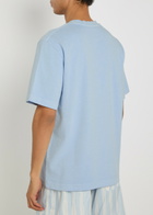 Jacquemus Le Tshirt Pigmento Cotton T-shirt Blue