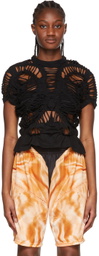 Sia Arnika SSENSE Exclusive Black Cotton T-Shirt
