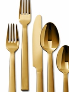 Ralph Lauren Home Gold-Tone Academy 5-Piece Cutlery Set