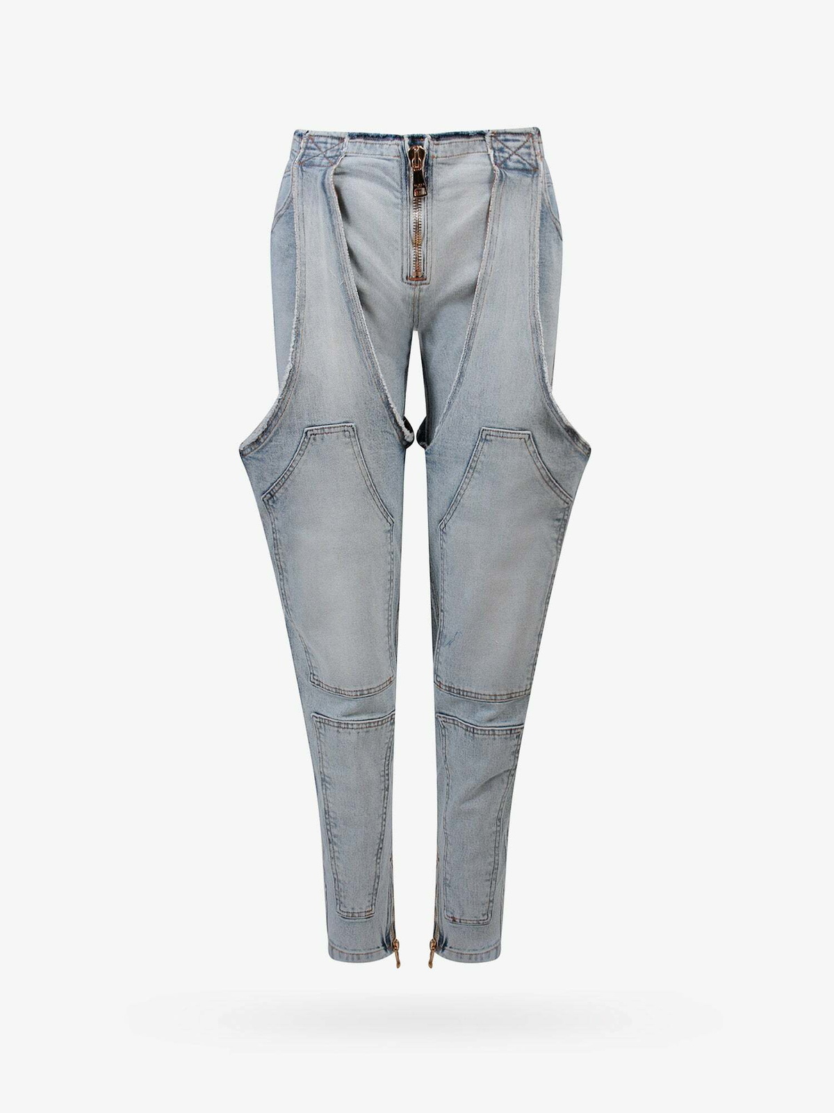 Balmain Jeans Blue Womens Balmain