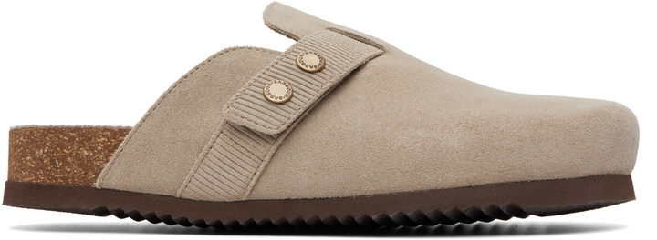Photo: Barbour Taupe Bowman Slip-on Loafers
