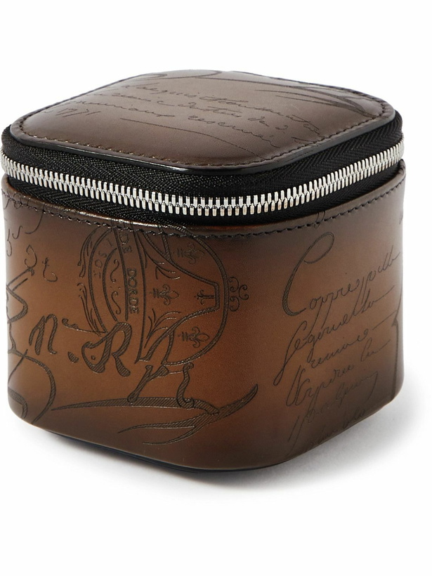 Photo: Berluti - Scritto Leather Watch Case