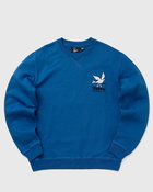 By Parra Wheel Chested Bird Crew Neck Sweatshirt Blue - Mens - Sweatshirts