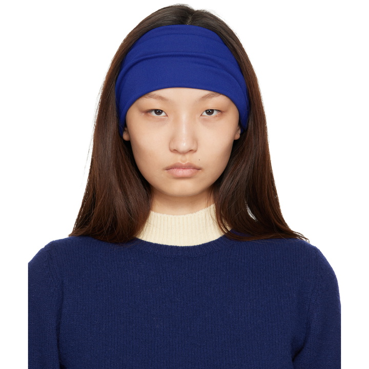 Photo: Lanvin Blue Grosgrain Headband