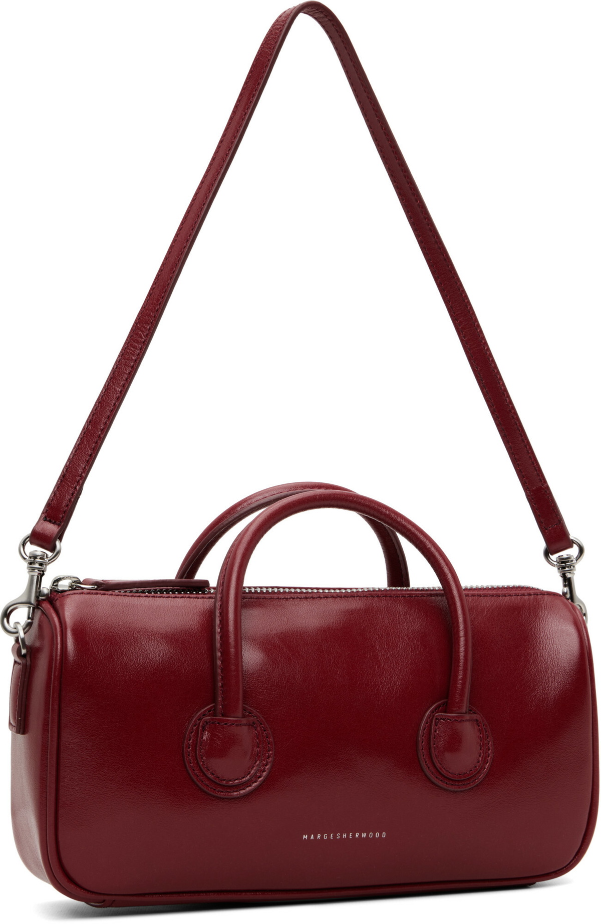 MARGESHERWOOD Red Zipper Small Bag