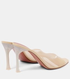 Amina Muaddi Alexa 95 PVC mules