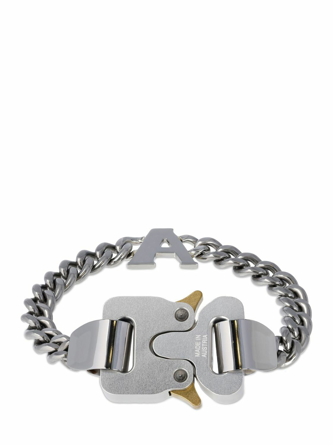 Photo: 1017 ALYX 9SM - A Logo Charm Buckle Bracelet