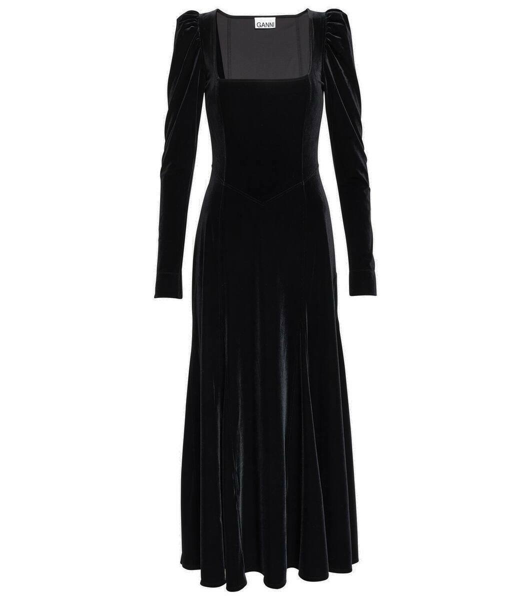 Ganni Ivory Long Dress main image 1