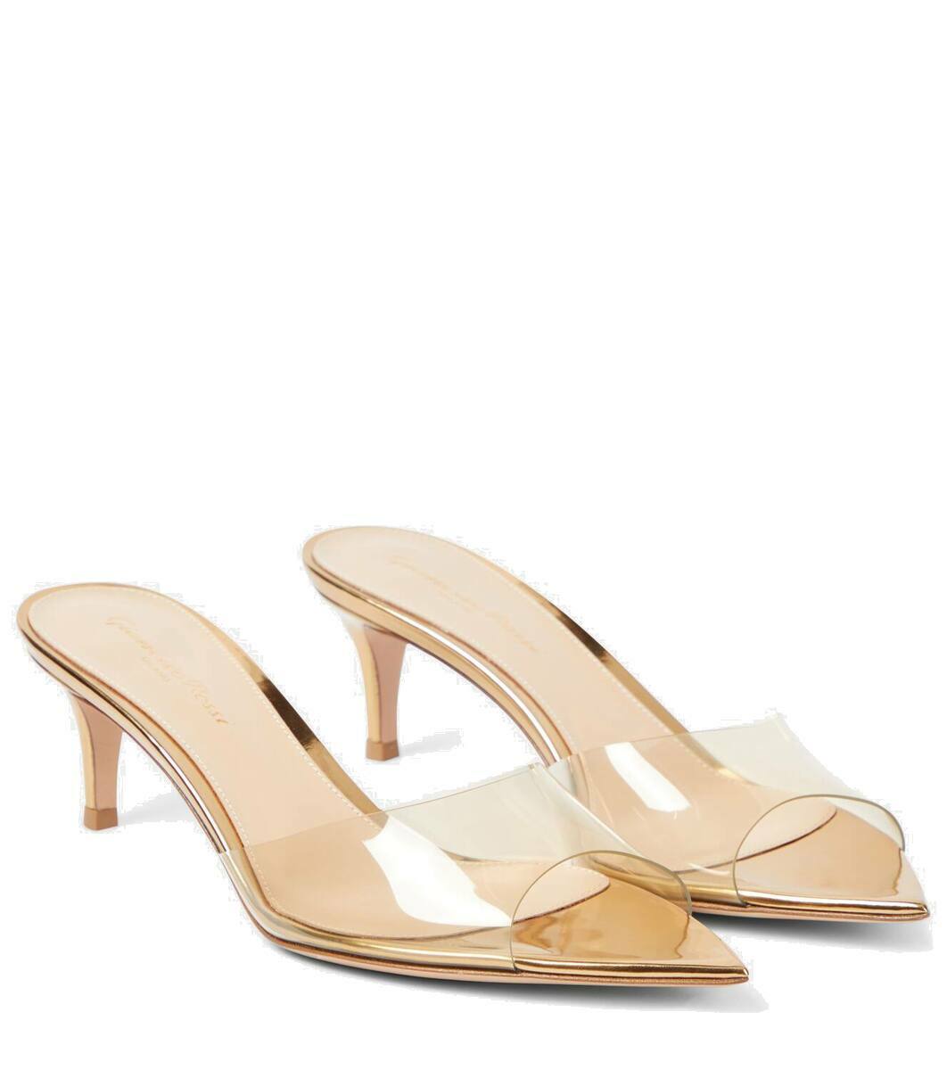 【関税込み】Gianvito Rossi ブラウン Elle 55 ミュール Mules ELLE 55 | Gianvito Rossi