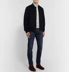 Ermenegildo Zegna - Donegal Wool, Silk and Cashmere-Blend Rollneck Sweater - Gray