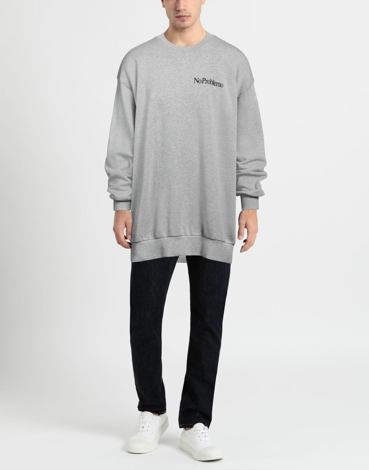 Aries Mens Sweatshirt in Grey