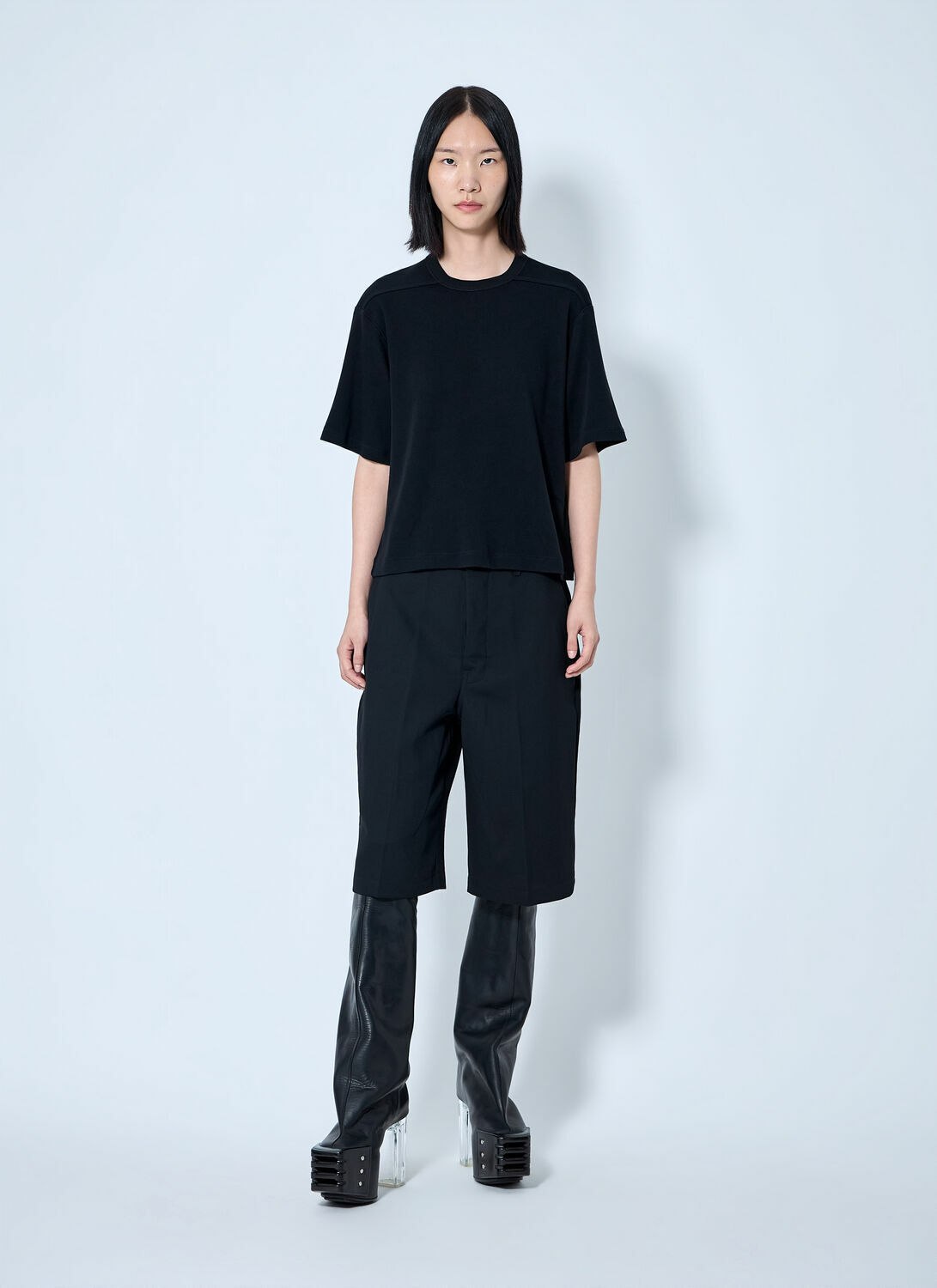 Rick Owens Cropped Brad T-Shirt