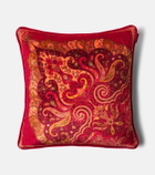 Etro Paisley cushion