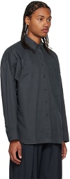 LOW CLASSIC Gray Sleeve Point Shirt