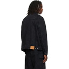 Casablanca Black Monogram Denim Jacket
