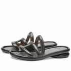 Melissa Women's x TELFAR Jelly Slide Shoes in Black