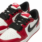 Air Jordan 1 Retro Low OG PS Sneaker in Red/Black/White